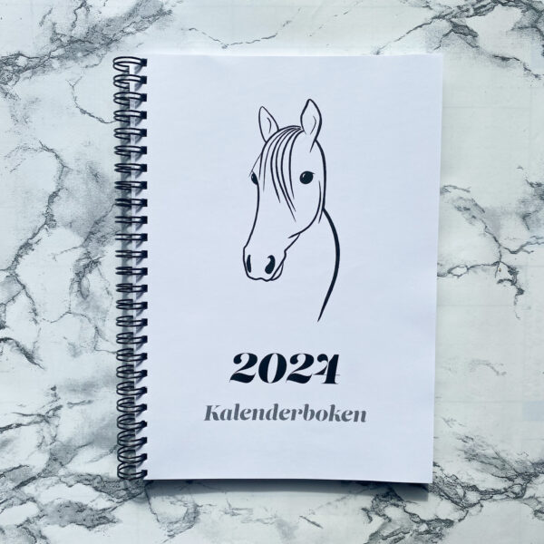 Kalenderboken häst