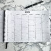 Kalenderboken 2024 - Enbart veckokalender. Liggande A4 - Bild 4