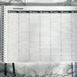Kalender med tidsplanering