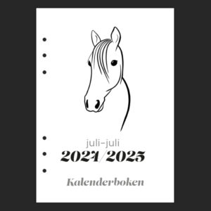 Refill systemkalender häst 2024-2025