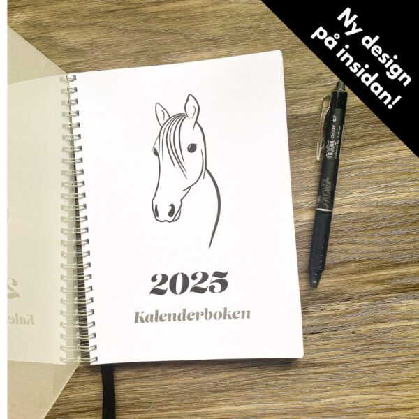 Kalenderboken 2025 - häst